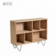 Mayco Home Office Furniture Storage Cube Organizer Bookcase with Metal Legs